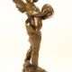 Ingeras cantand la cimbale-statueta din bronz 
