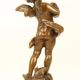 Ingeras cantand la cimbale-statueta din bronz 