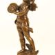Ingeras cantand la cimbale-statueta din bronz 