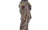 Isus Hristos-statueta din bronz