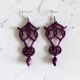 Cercei macrame Lena