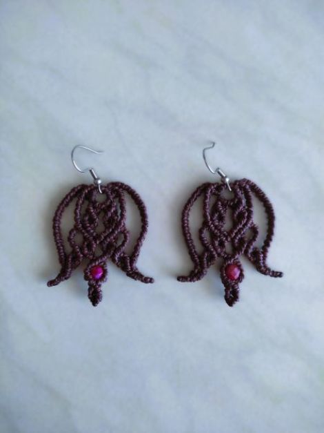 Cercei macrame Cora
