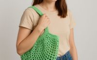 Sacosa Mesh Bag verde menta