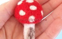 Brosa impaslita CIUPERCUTA 3D