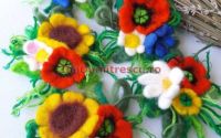 Brosa impaslita BUCHET DE FLORI