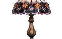Lampa Tiffany cu abajur floral