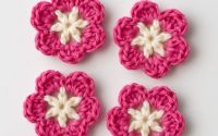 10 floricele crosetate