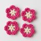10 floricele crosetate