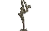 Jucator de golf-statueta moderna din bronz 