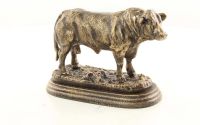 Taur-statueta din fonta