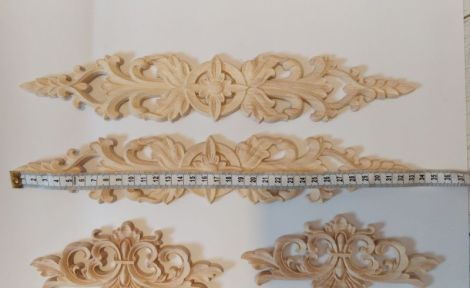 Ornamente din lemn pentru mobilier