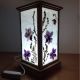 Lampa shoji cu orhidee