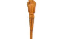 Cuplu-statueta din fonta antik rusty