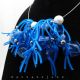 Colier statement unicat - Blue Chaos cod1280