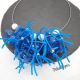 Colier statement unicat - Blue Chaos cod1280