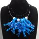 Colier statement unicat - Blue Chaos cod1280