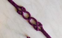 Bratara macrame reglabila Lia