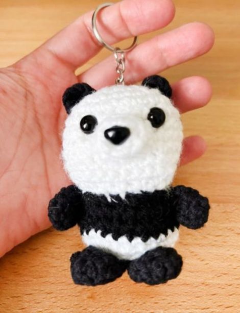 Breloc ursulet panda