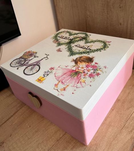 Trusou personalizat complet cu lumanare inclusa 