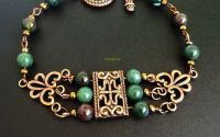 bratara vintage agate indiene
