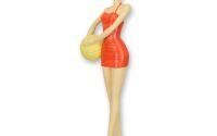 Fata cu mingea-figurina decorativa din rasini