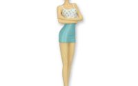 Fata pe plaja-figurina decorativa din rasini