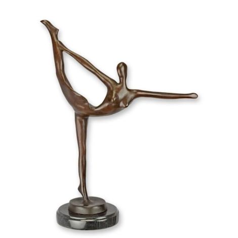 Dansatoare-statueta moderna din bronz 