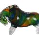 Taur-figurina decorativa din sticla Murano