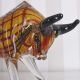 Taur-figurina decorativa din sticla Murano