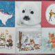 set 20 buc ANIMALE IARNA 2 servetele diferite