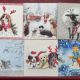 set 20 buc ANIMALE IARNA 2 servetele diferite