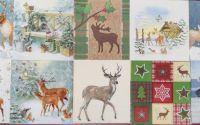 set 20 buc ANIMALE IARNA 3 servetele diferite