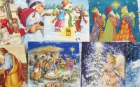 set 20 buc COPII MAGI IARNA servetele diferite