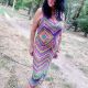 Crocheted dress