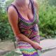 Crocheted dress