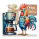 Good Morning-decoratiune metalica pentru perete