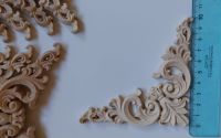 Coltare Ornamente din lemn pentru mobilier