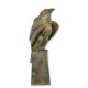 Vultur-statueta din bronz cu soclu dreptungiular