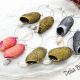 Cercei handmade din coconi de mtase cu perl natu
