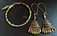 set pietre semipretioase  dragon blood jasper