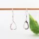 Baza cercei argint 925 si cubic zirconia 