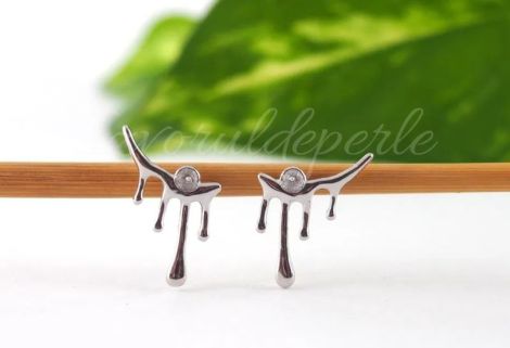 Baza cercei argint 925 13.5-14.5x12mm