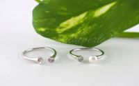 Baza inel reglabil argint 925 platinat 