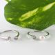 Baza inel reglabil argint 925 platinat 
