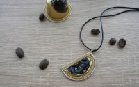 Pandantiv din capsule de cafea