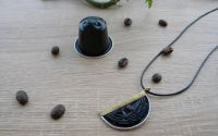 Pandantiv din capsule de cafea