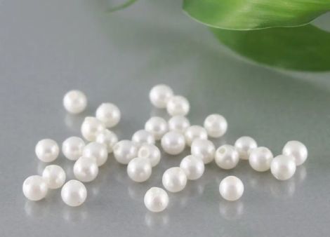 Perle seashell 4mm semigaurite