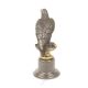 Vultur-statueta din bronz pe soclu din marmura