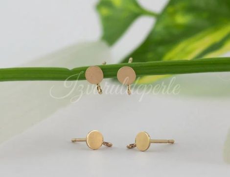 Baza cercei gold filled 14K