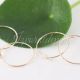 Component pentru cerceigold fillled 14k